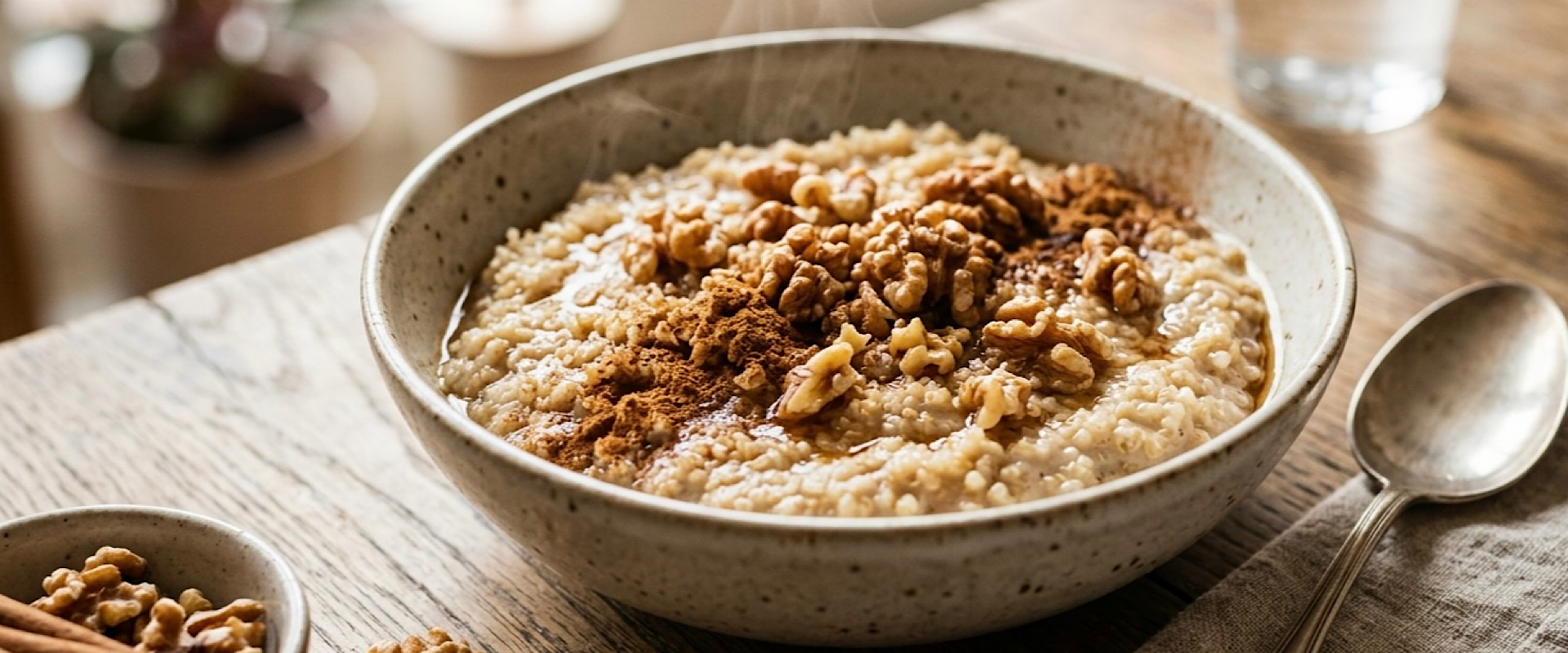 Porrige Porrige mit Zimt